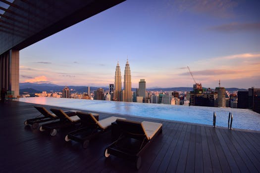 Best Luxury Hotels in Malaysia With Sky High Infinity Pools