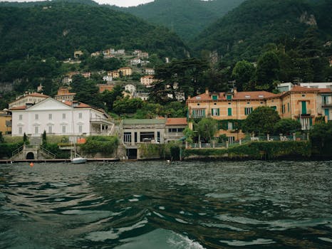 Luxury Villas in Lake Como With Private Boat Dock Access