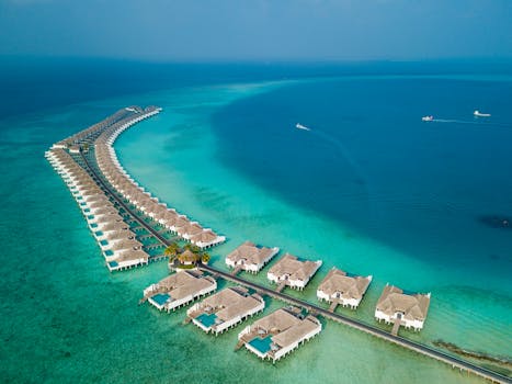 Odyssey Maldives Lagoon Villas Facing Endless Ocean Horizon