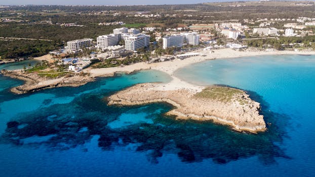 Serene Mediterranean Luxury Resorts Facing Turquoise Coastline